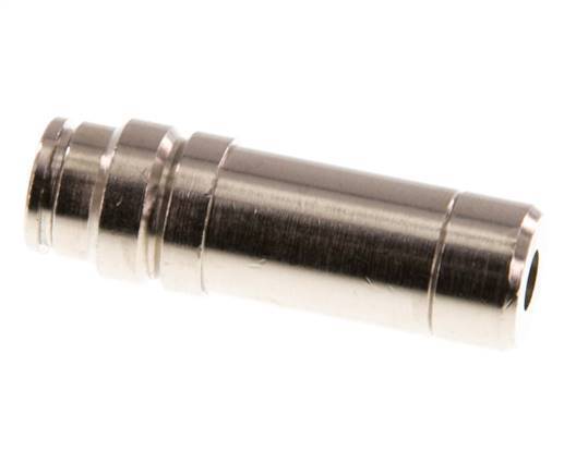 6mm x 12mm Messing Insteekfitting Plug NBR [2 Stuks]