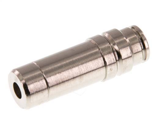 6mm x 12mm Messing Insteekfitting Plug NBR [2 Stuks]