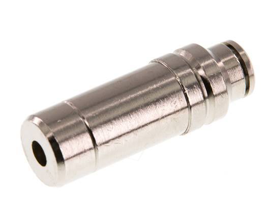 6mm x 14mm Messing Insteekfitting Plug NBR [2 Stuks]