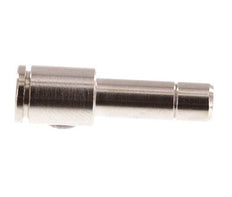 4mm x 6mm Messing Insteekfitting Plug FKM [2 Stuks]
