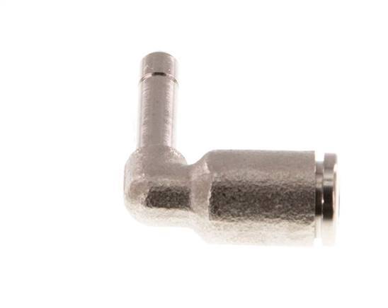 4mm x 4mm 90 graden L-verbinding Messing Insteekfitting Plug NBR [2 Stuks]