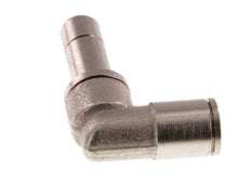 6mm x 8mm 90 graden L-verbinding Messing Insteekfitting Plug NBR