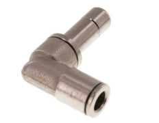 6mm x 8mm 90 graden L-verbinding Messing Insteekfitting Plug NBR