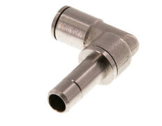 6mm x 8mm 90 graden L-verbinding Messing Insteekfitting Plug NBR