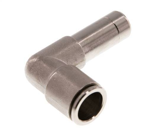 12mm x 12mm 90 graden L-verbinding Messing Insteekfitting Plug NBR