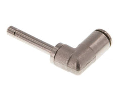 4mm x 4mm 90 graden L-verbinding Messing Insteekfitting Plug Lange Huls NBR