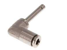 4mm x 4mm 90 graden L-verbinding Messing Insteekfitting Plug Lange Huls NBR