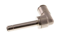 6mm x 6mm 90 graden L-verbinding Messing Insteekfitting Plug Lange Huls NBR