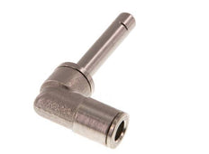 6mm x 6mm 90 graden L-verbinding Messing Insteekfitting Plug Lange Huls NBR