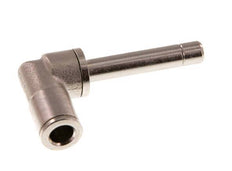 6mm x 6mm 90 graden L-verbinding Messing Insteekfitting Plug Lange Huls NBR