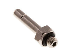 4mm x M 5 insteekfitting Messing Buitendraad NBR [10 Stuks]