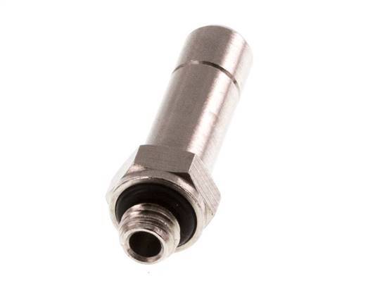 6mm x M 5 insteekfitting Messing buitendraad NBR [5 Stuks]