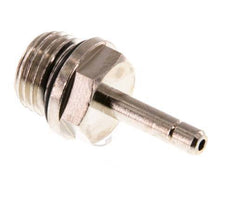 4mm x G1/4'' insteekfitting Messing buitendraad NBR [5 Stuks]