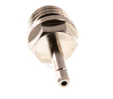 4mm x G1/4'' insteekfitting Messing buitendraad NBR [5 Stuks]