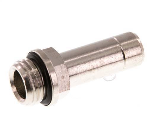 10mm x G1/4'' insteekfitting Messing buitendraad NBR [5 Stuks]