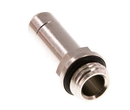 10mm x G1/4'' insteekfitting Messing buitendraad NBR [5 Stuks]