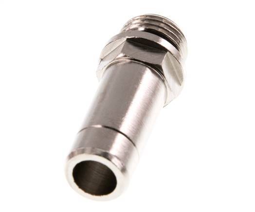 12mm x G1/4'' insteekfitting Messing Buitendraad NBR [2 Stuks]