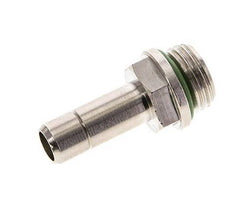 8mm x G1/4'' insteekfitting Messing buitendraad FKM [5 Stuks]