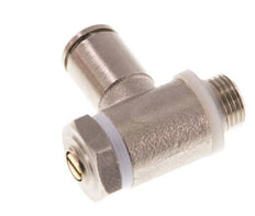 L-stuk Regelventiel 6 mm - G1/8'' Regeling-Uit Messing Sleufschroef Banjo