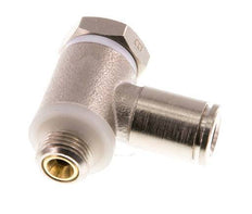 L-stuk Regelventiel 6 mm - G1/8'' Regeling-Uit Messing Sleufschroef Banjo