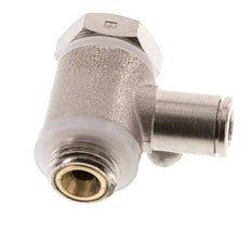 L-stuk Regelventiel 6 mm - G1/4'' Regeling-Uit Messing Sleufschroef Banjo