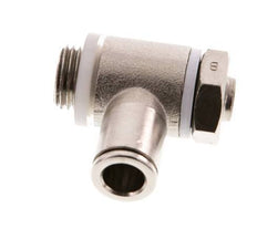 L-stuk Regelventiel 8 mm - G1/4'' Regeling-Uit Messing Sleufschroef Banjo
