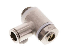 L-stuk Regelventiel 8 mm - G1/4'' Regeling-Uit Messing Sleufschroef Banjo