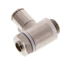 L-stuk Regelventiel 8 mm - G1/4'' Regeling-Uit Messing Sleufschroef Banjo