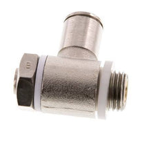 L-stuk Regelventiel 8 mm - G1/4'' Regeling-Uit Messing Sleufschroef Banjo