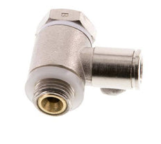 L-stuk Regelventiel 8 mm - G1/4'' Regeling-Uit Messing Sleufschroef Banjo