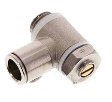 L-stuk Regelventiel 10 mm - G1/4'' Regeling-Uit Messing Sleufschroef Banjo