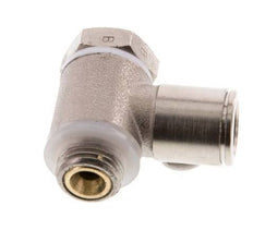 L-stuk Regelventiel 10 mm - G1/4'' Regeling-Uit Messing Sleufschroef Banjo
