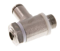 L-stuk Regelventiel 4 mm - G1/8'' Regeling-in Messing Sleufschroef Banjo