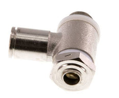 L-stuk Regelventiel 6 mm - G1/8'' Regeling-in Messing Sleufschroef Banjo