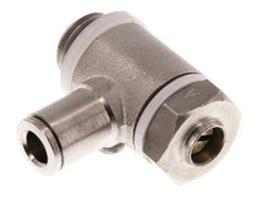 L-stuk Regelventiel 6 mm - G1/4'' Regeling-in Messing Sleufschroef Banjo