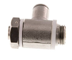 L-stuk Regelventiel 6 mm - G1/4'' Regeling-in Messing Sleufschroef Banjo