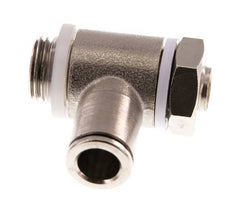 L-stuk Regelventiel 8 mm - G1/4'' Regeling-in Messing Sleufschroef Banjo