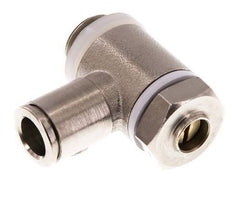 L-stuk Regelventiel 8 mm - G1/4'' Regeling-in Messing Sleufschroef Banjo