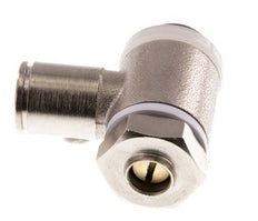 L-stuk Regelventiel 8 mm - G1/4'' Regeling-in Messing Sleufschroef Banjo