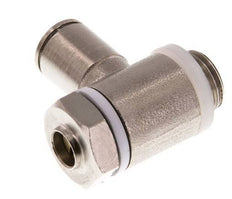 L-stuk Regelventiel 8 mm - G1/4'' Regeling-in Messing Sleufschroef Banjo