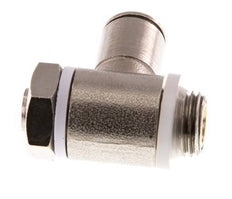 L-stuk Regelventiel 8 mm - G1/4'' Regeling-in Messing Sleufschroef Banjo