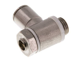 L-stuk Regelventiel 10 mm - G1/4'' Regeling-in Messing Sleufschroef Banjo
