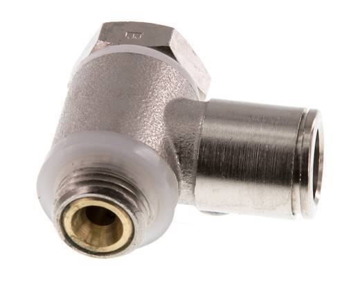 L-stuk Regelventiel 10 mm - G1/4'' Regeling-in Messing Sleufschroef Banjo
