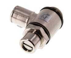 L-stuk Regelventiel 10 mm - G3/8'' Regeling-in Messing Sleufschroef Banjo
