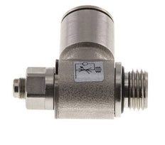 L-stuk Regelventiel 12 mm - G1/4'' Regeling-Uit Messing Sleufschroef