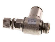 L-stuk Regelventiel 10 mm - G1/4'' Regeling-in Messing Kartelschroef