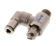 Draaibaar Regelventiel 4 mm - G1/8'' Regeling-Uit Messing Sleufschroef