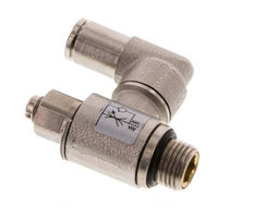Draaibaar Regelventiel 4 mm - G1/8'' Regeling-Uit Messing Sleufschroef