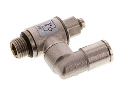 Draaibaar Regelventiel 6 mm - G1/8'' Regeling-Uit Messing Sleufschroef