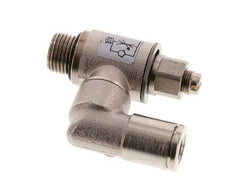 Draaibaar Regelventiel 6 mm - G1/8'' Regeling-Uit Messing Sleufschroef